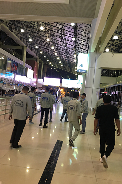 màn hình led tại sân bay Nội Bài